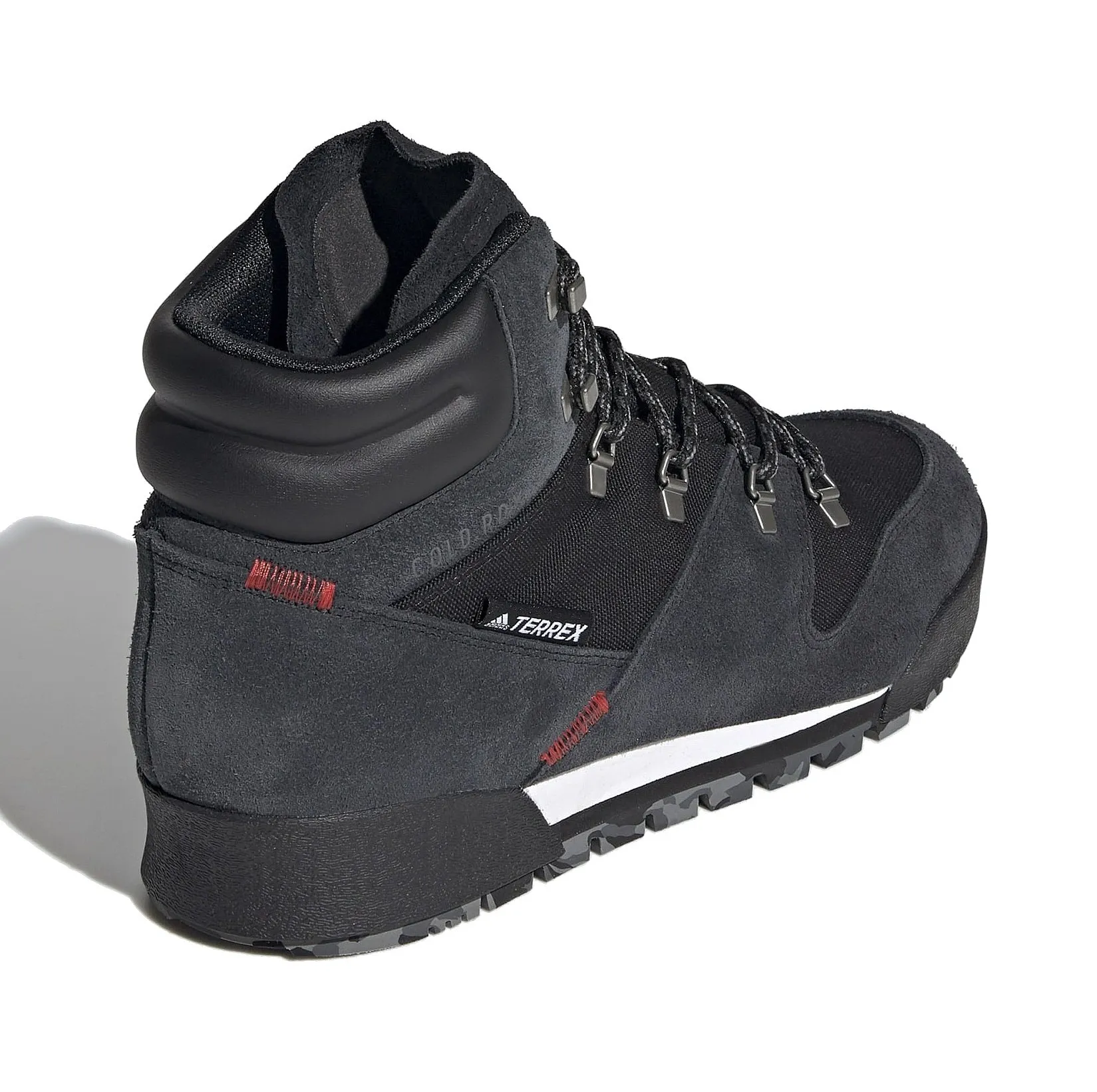 shoes adidas Performance Terrex Snowpitch Cold.RDY Hiking - Core Black/Core Black/Scarlet - men´s