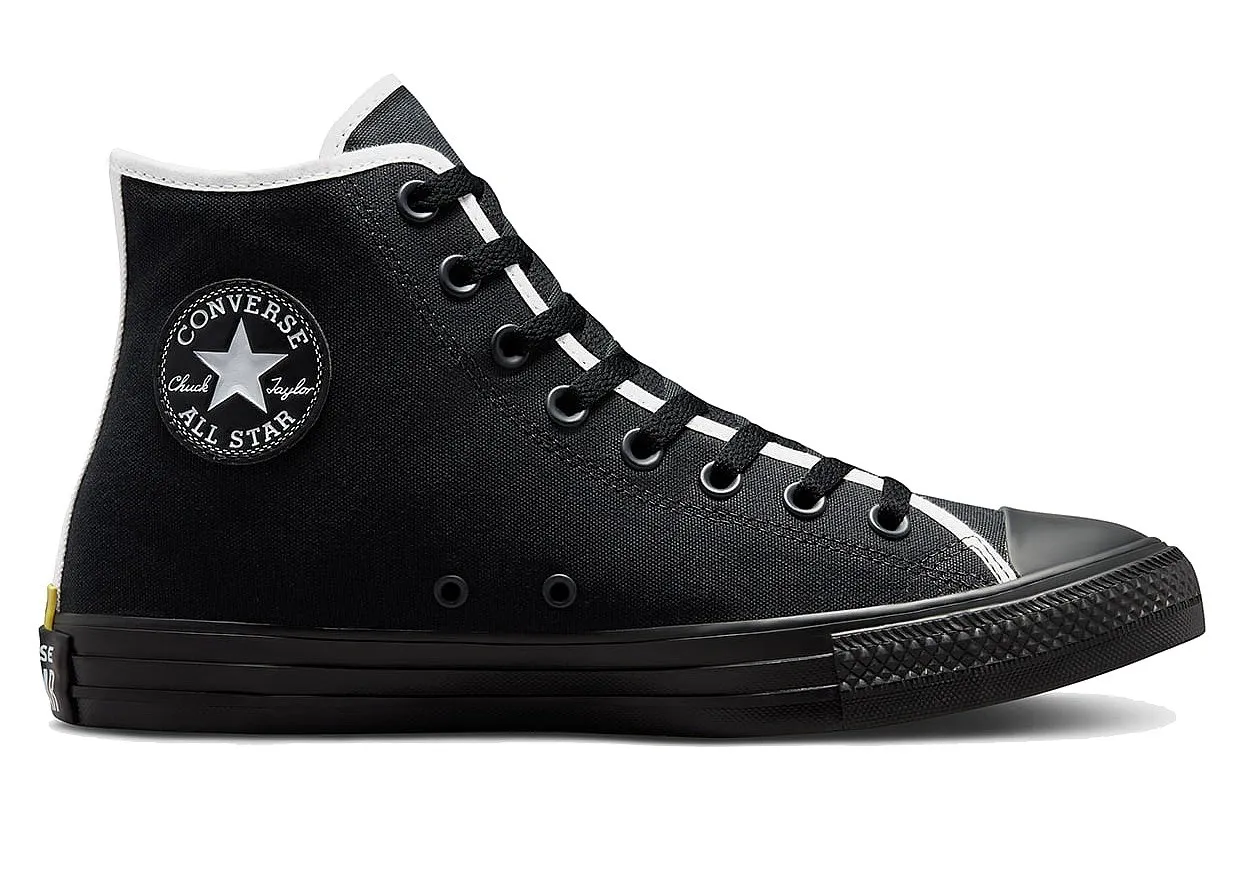 shoes Converse Chuck Taylor All Star Archival Logos Hi - A02796/Black/White/Daycream Yellow