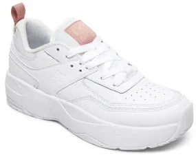 shoes DC E.Tribeka Platform - WWP/White/White/Pink - women´s