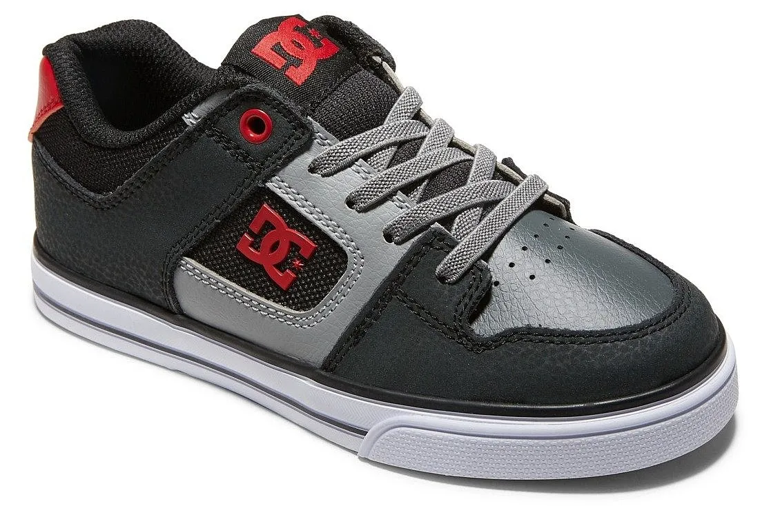 shoes DC Pure Elastic - BYR/Black/Grey/Red - unisex junior