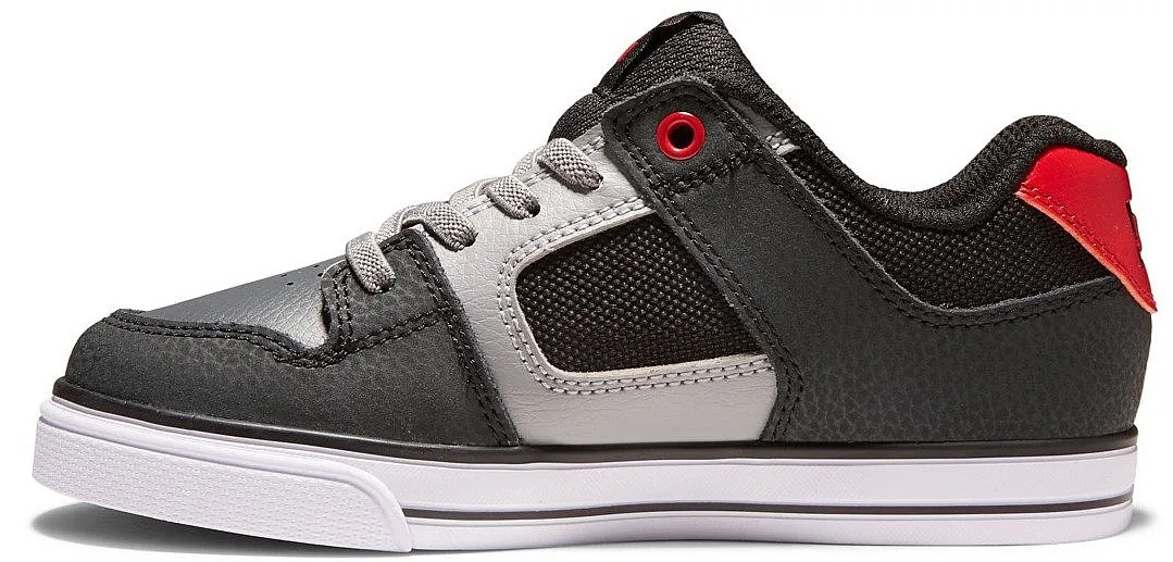 shoes DC Pure Elastic - BYR/Black/Grey/Red - unisex junior