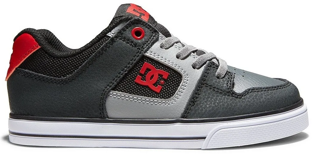 shoes DC Pure Elastic - BYR/Black/Grey/Red - unisex junior