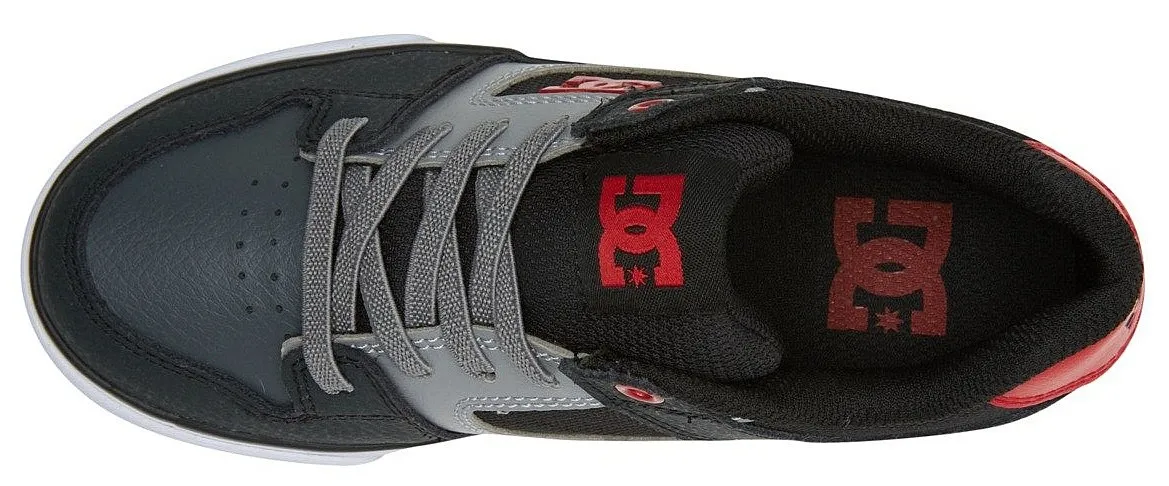 shoes DC Pure Elastic - BYR/Black/Grey/Red - unisex junior