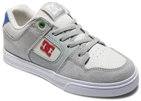 shoes DC Pure Elastic - XSSG/Gray/Gray/Green - unisex junior