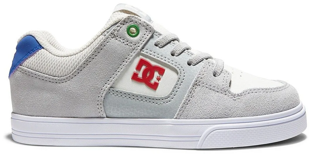 shoes DC Pure Elastic - XSSG/Gray/Gray/Green - unisex junior