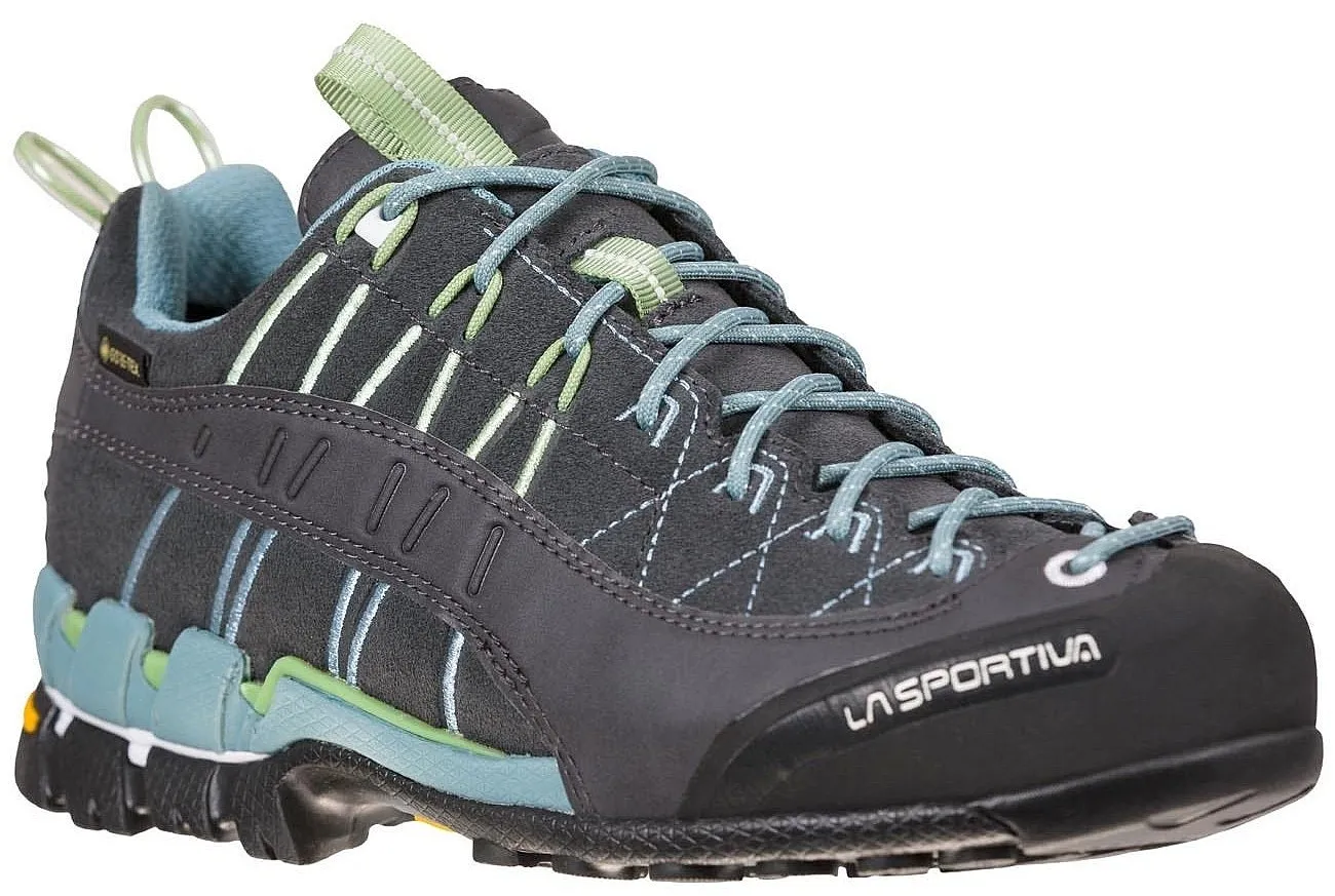 shoes La Sportiva Hyper GTX - Carbon/Mist - women´s