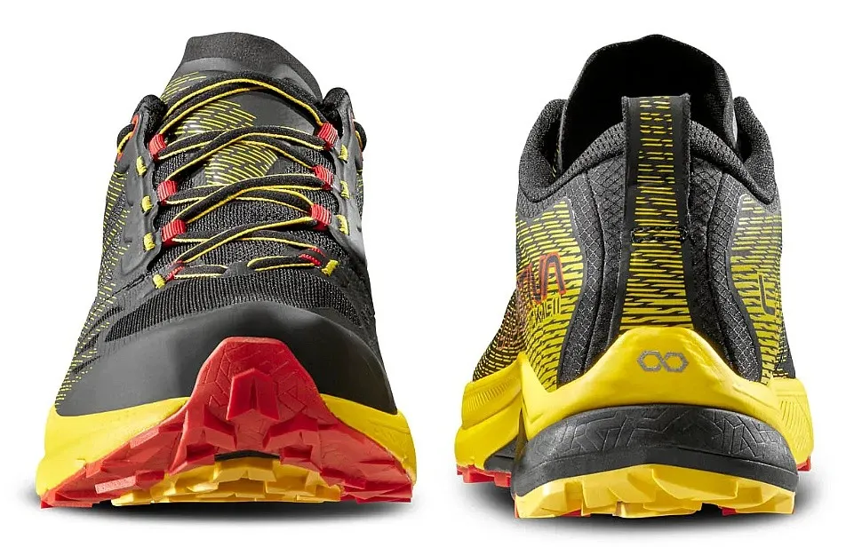 shoes La Sportiva Jackal II - Black/Yellow - men´s