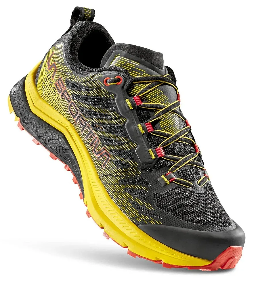 shoes La Sportiva Jackal II - Black/Yellow - men´s