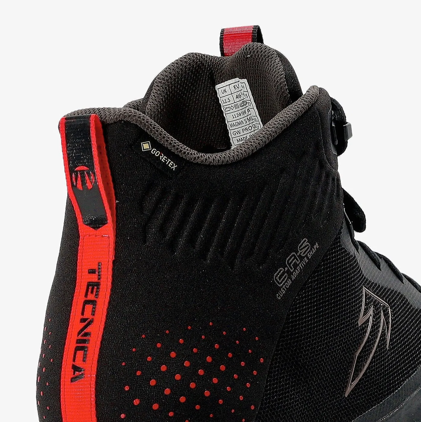 shoes Tecnica Magma 2.0 S Mid GTX MS - Black/Pure Lava - men´s