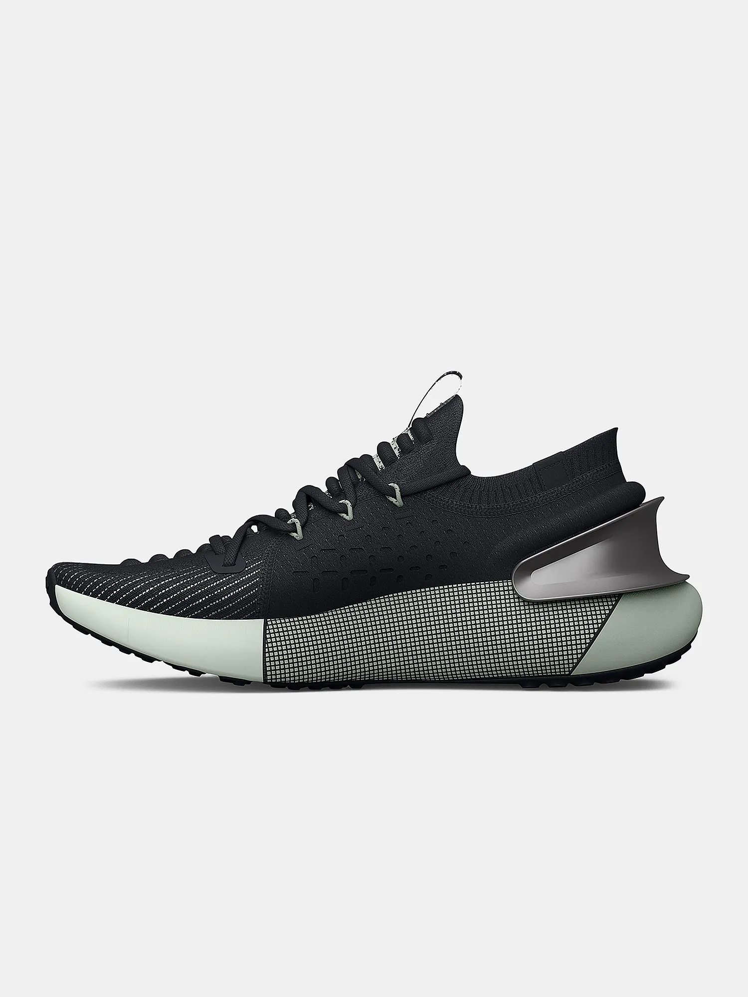 shoes Under Armour Hovr Phantom 3 Metallic - Black/Illusion Green - women´s