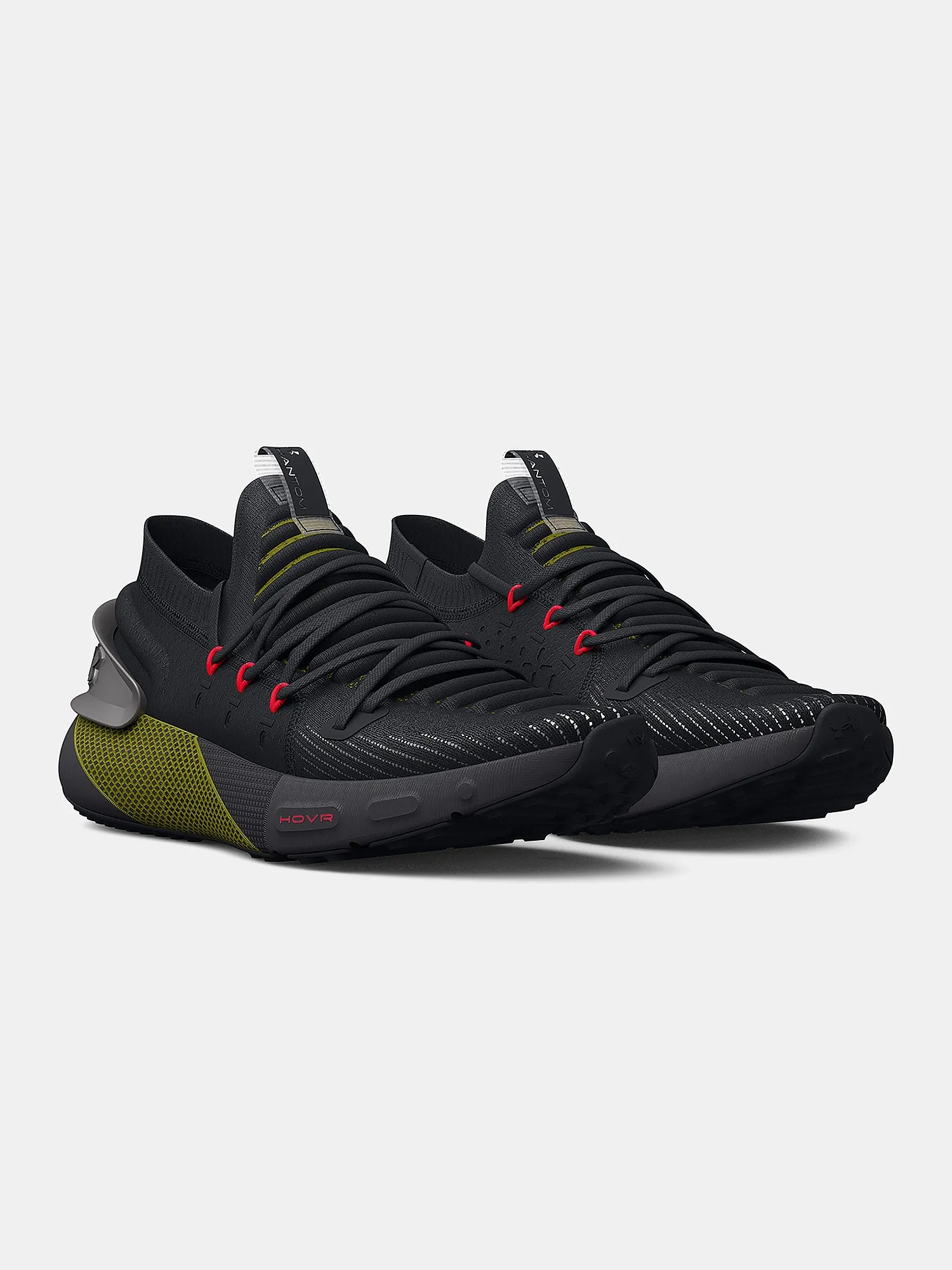 shoes Under Armour Hovr Phantom 3 Metallic - Black/Jet Gray - men´s