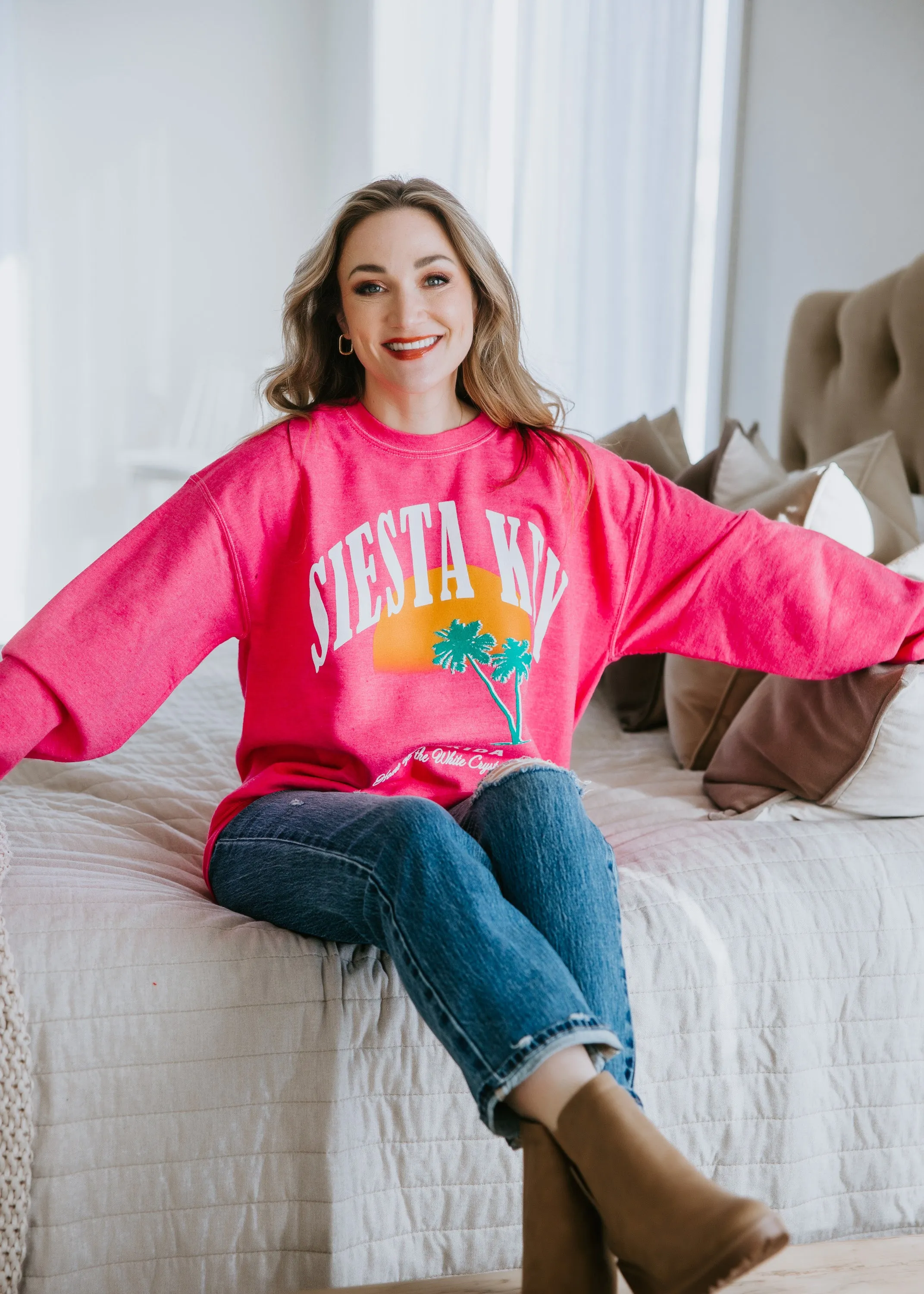 Siesta Key Graphic Sweatshirt