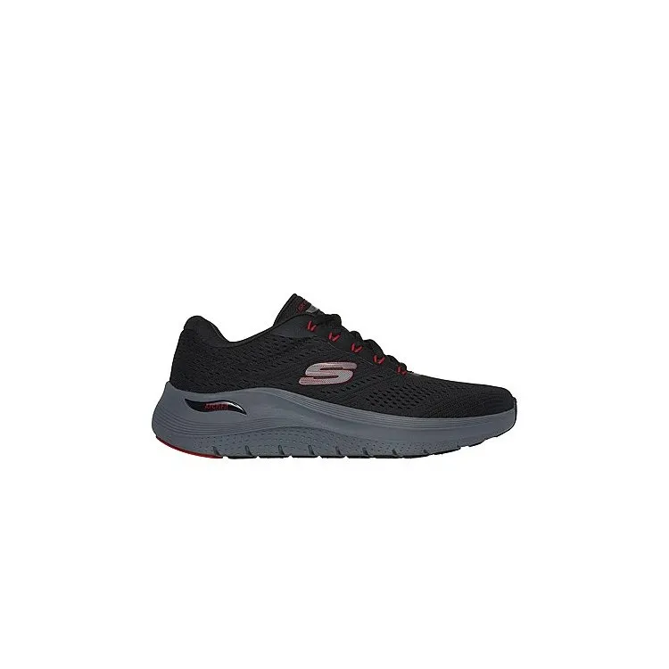 SKECHERS 232700 ARCH FIT 2.0 Black Red Sneakers