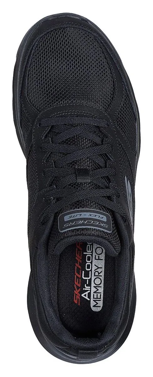 Skechers Flex Advantage 5.0 Lace Up Trainers Black