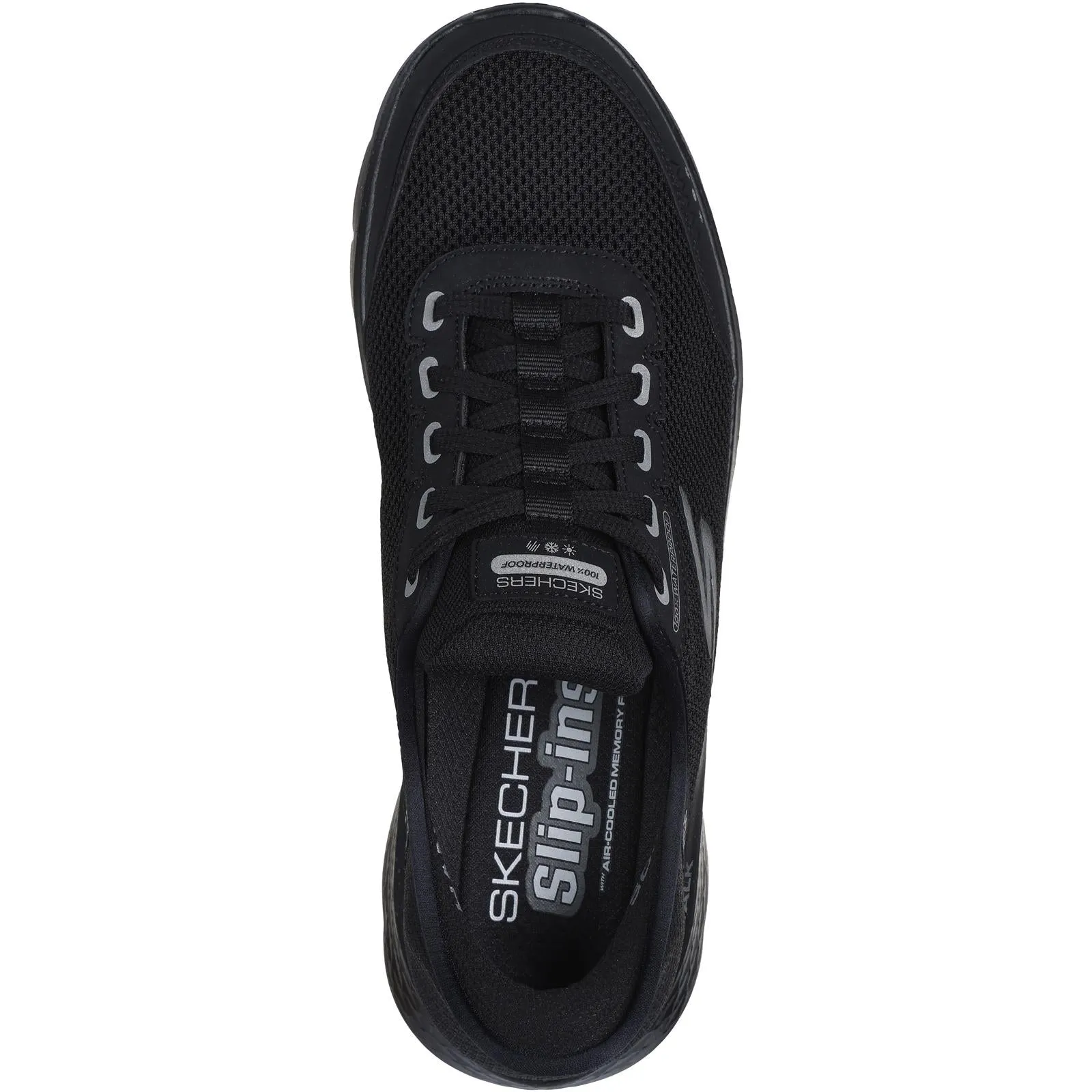 Skechers Mens Go Flex Slip-Ins Waterproof Trainers