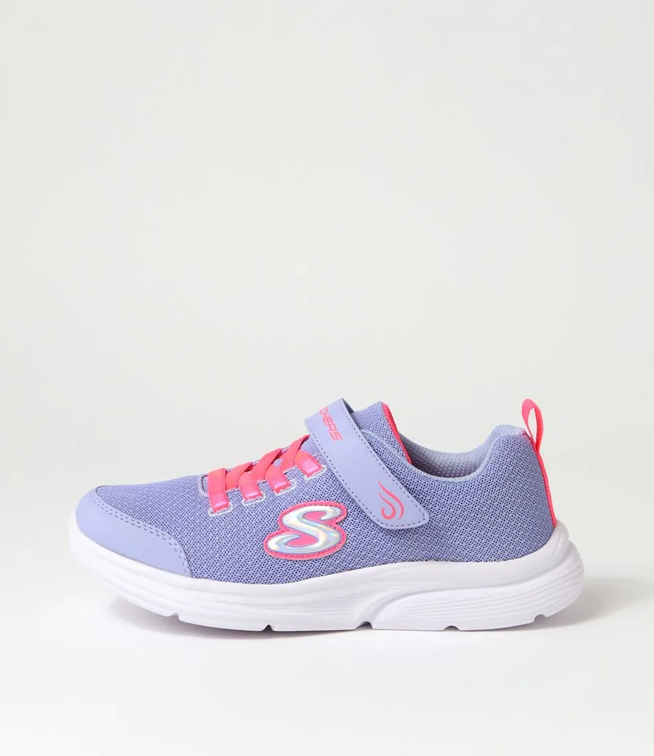 SKECHERS Wavy Lites Periwinkle Sneakers