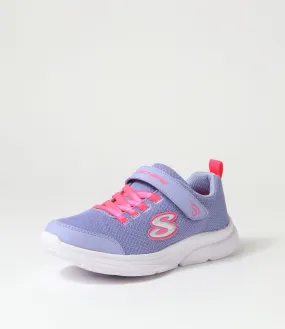 SKECHERS Wavy Lites Periwinkle Sneakers