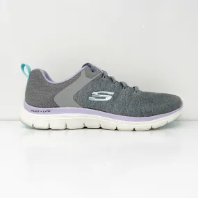 Skechers Womens Flex Appeal 4.0 149307 Gray Running Shoes Sneakers Size 10