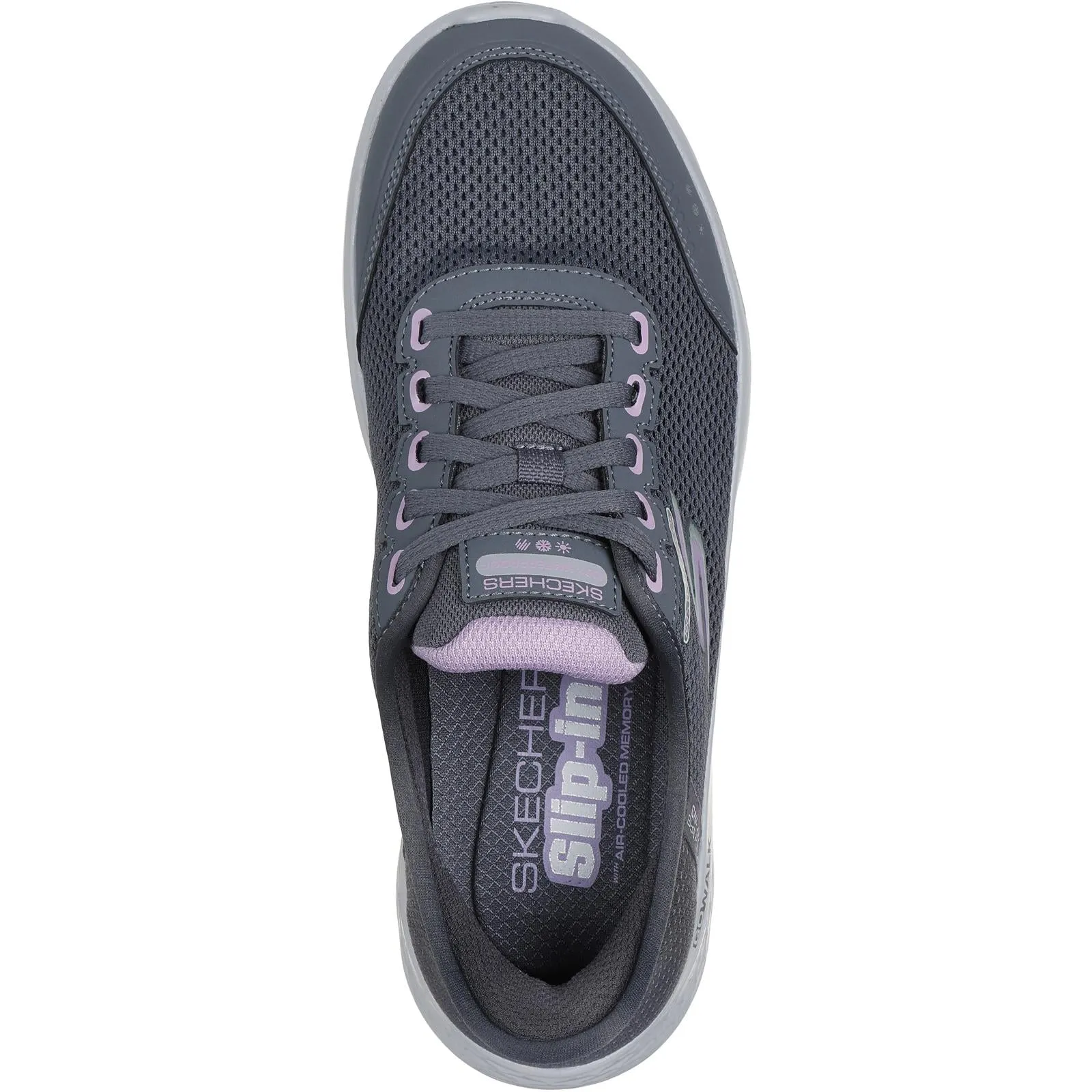 Skechers Womens Go Walk Flex Slip-Ins Memory Foam Trainers