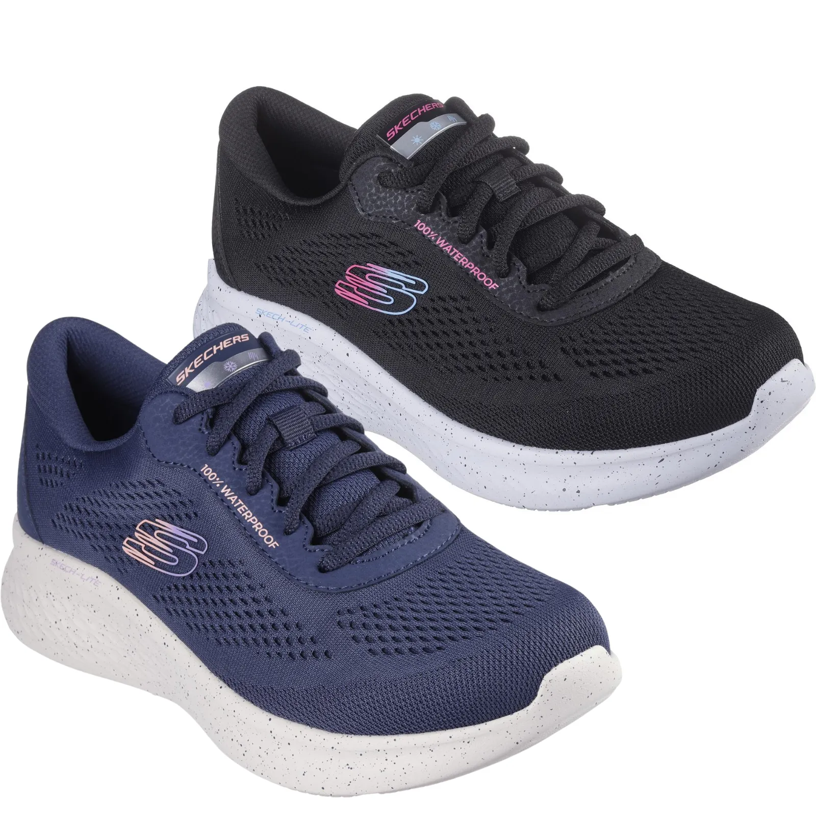 Skechers Womens Skech Lite Pro Waterproof Memory Foam Trainers