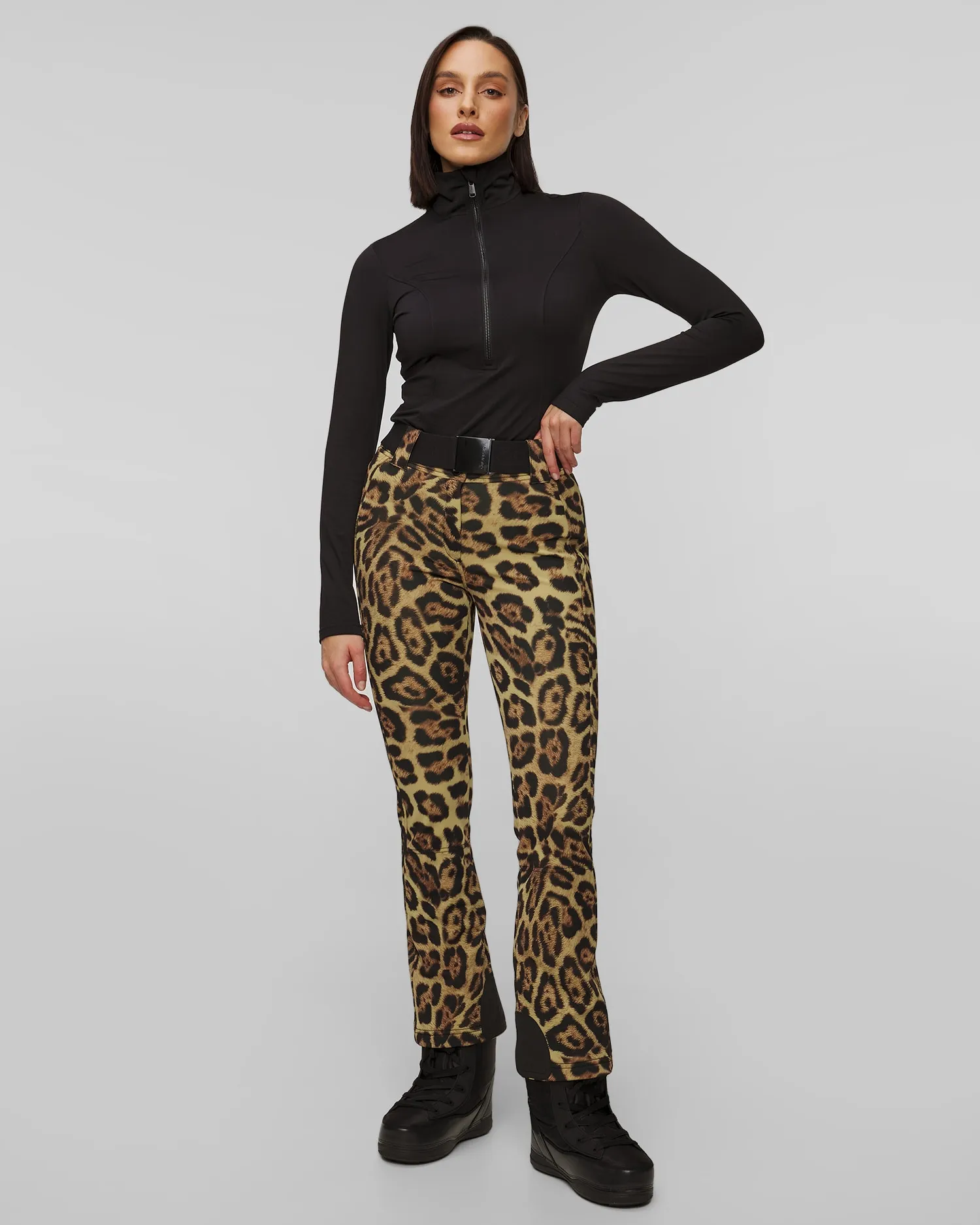 Ski trousers with an animal print Goldbergh Minou GB02870244-7250