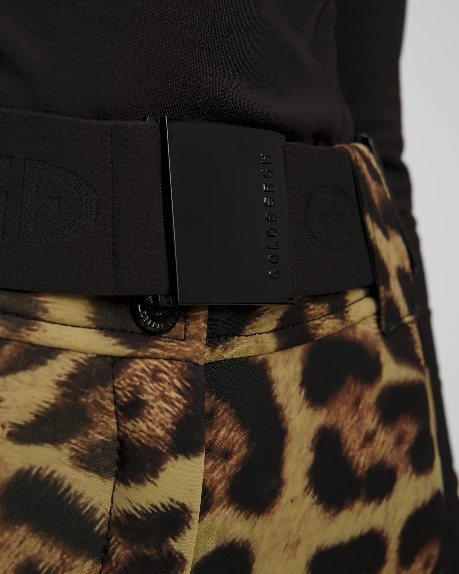 Ski trousers with an animal print Goldbergh Minou GB02870244-7250