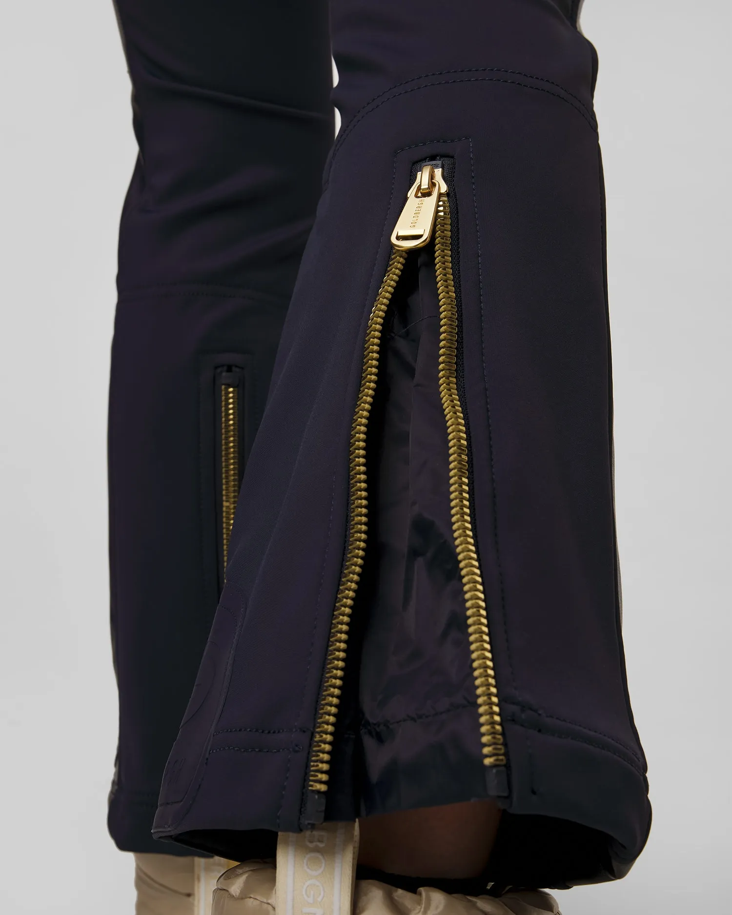 Ski trousers with leather stripes Goldbergh Paloma GB01672244-5635