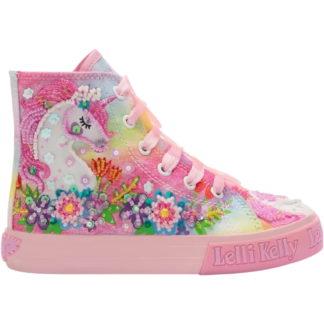 Girls' Multicolored Sneakers - Style Code LKED1002