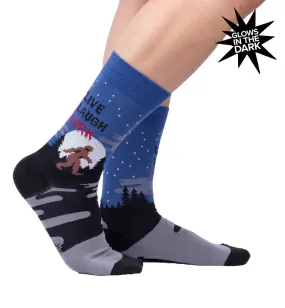 Men's Crew Socks Prints Live Laugh Lurk