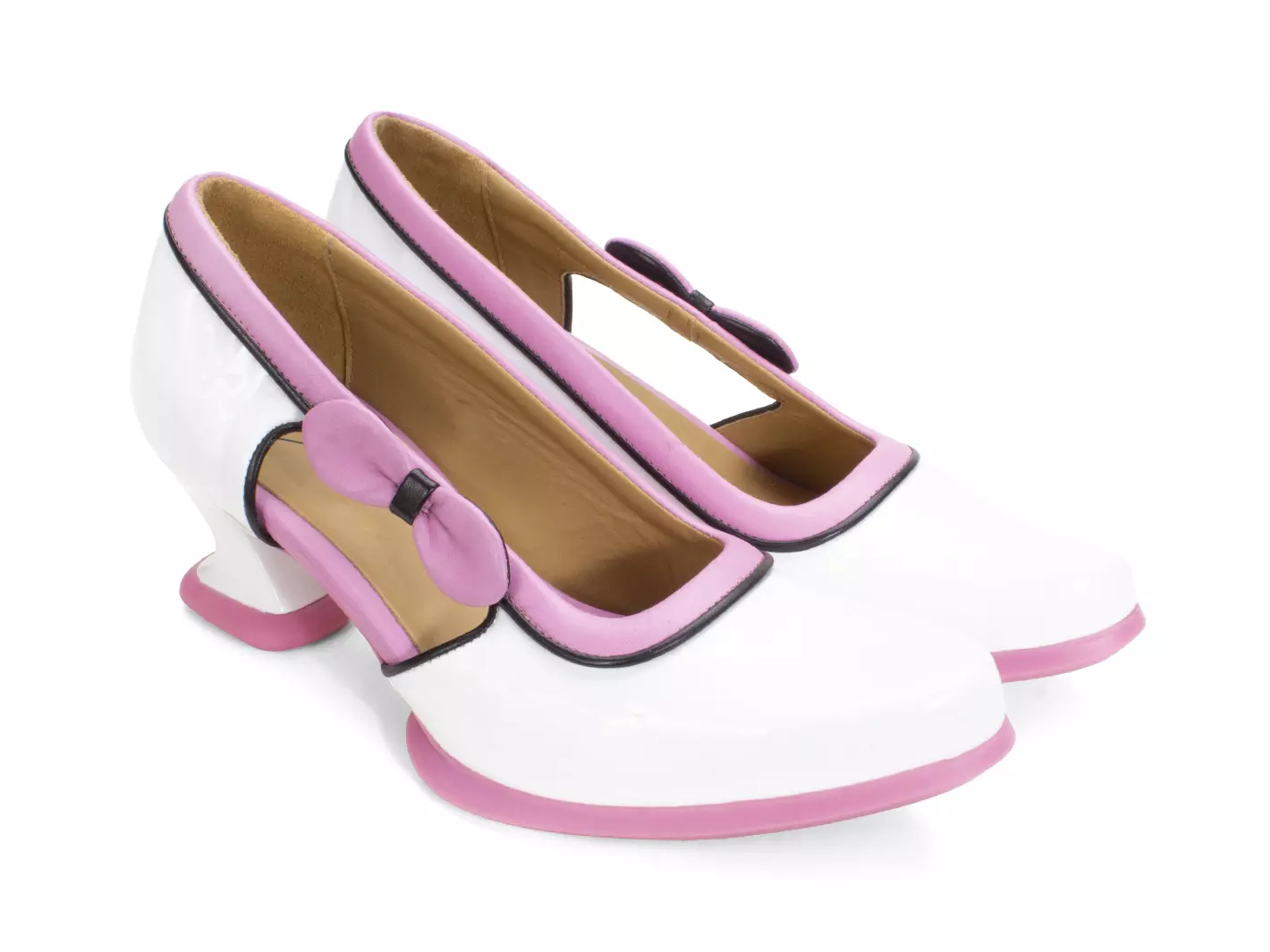 Sole Talk Anodea Heels with Side Bow