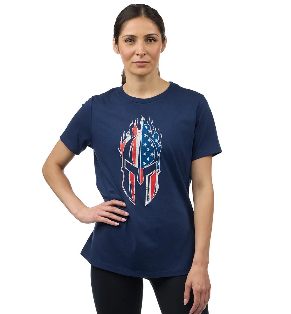 Womens Spartan Freedom T-Shirt