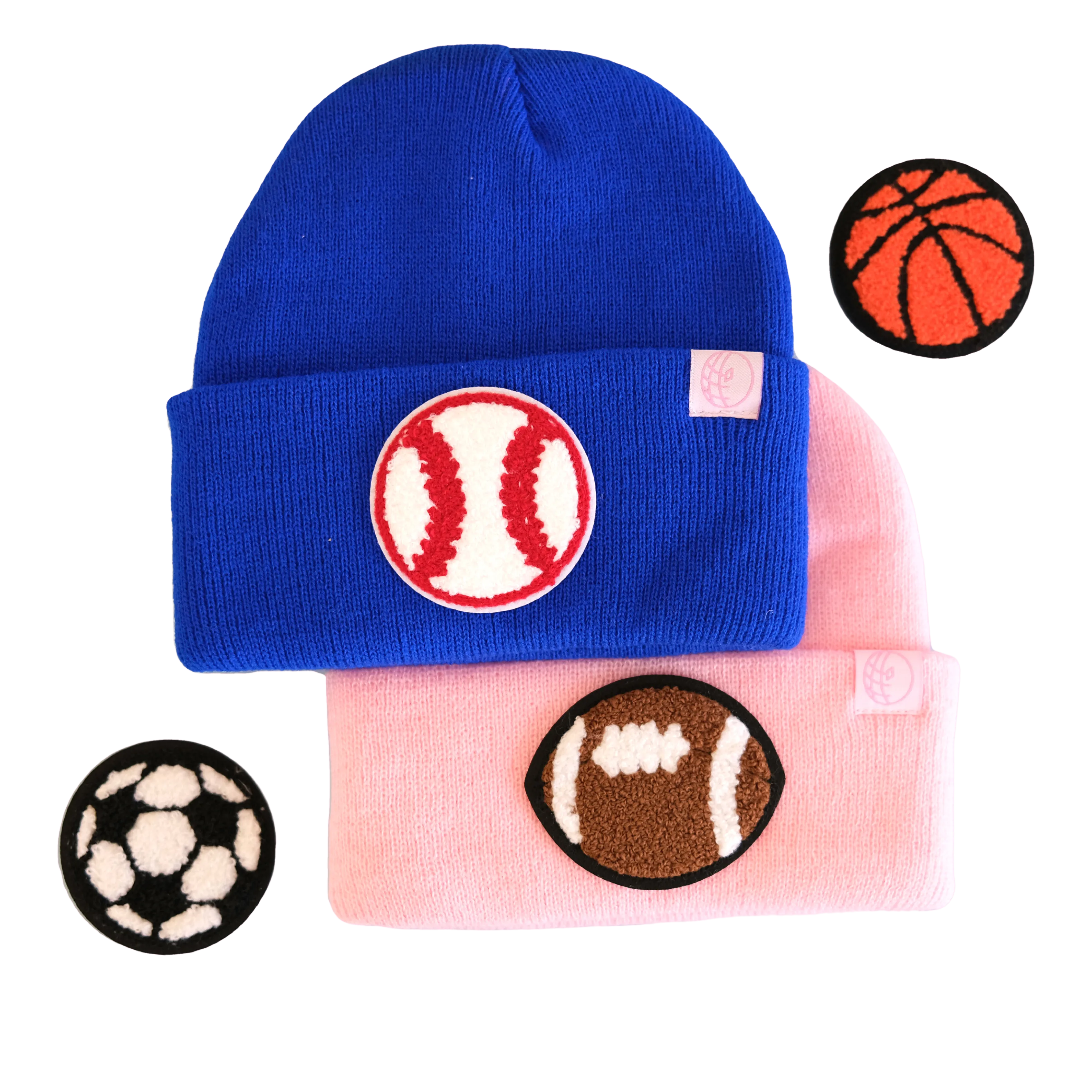 Sports Patch Beanie-Toddler and Small Kid