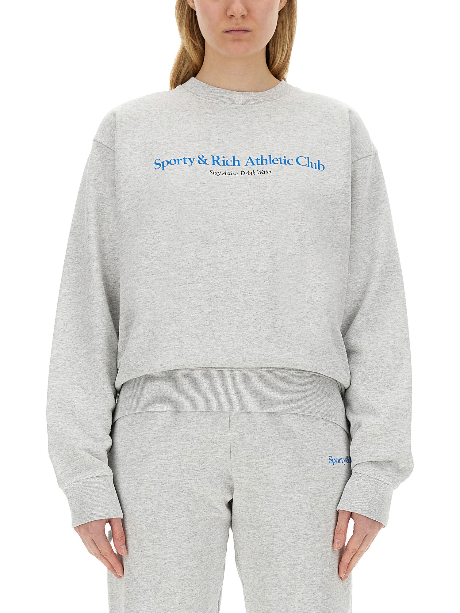 SPORTY&RICH Logo Sweatshirt