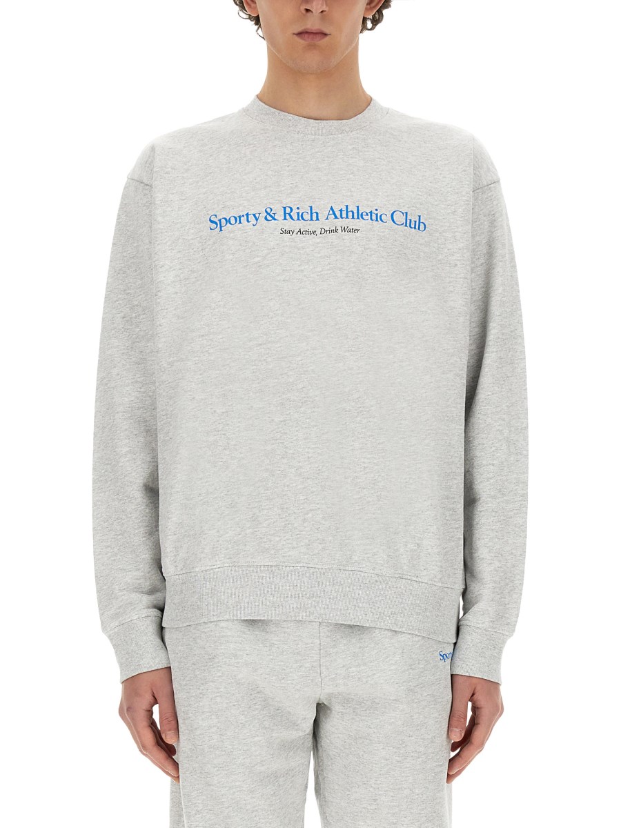 SPORTY&RICH Logo Sweatshirt