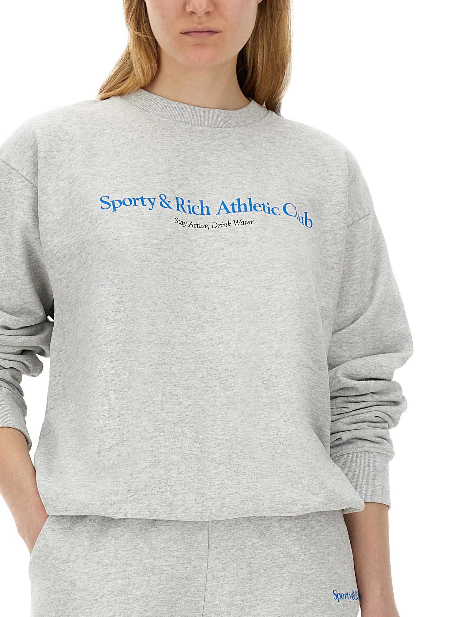 SPORTY&RICH Logo Sweatshirt