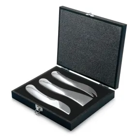 Stainless Steel, 3 pc. Cheese Knife Set