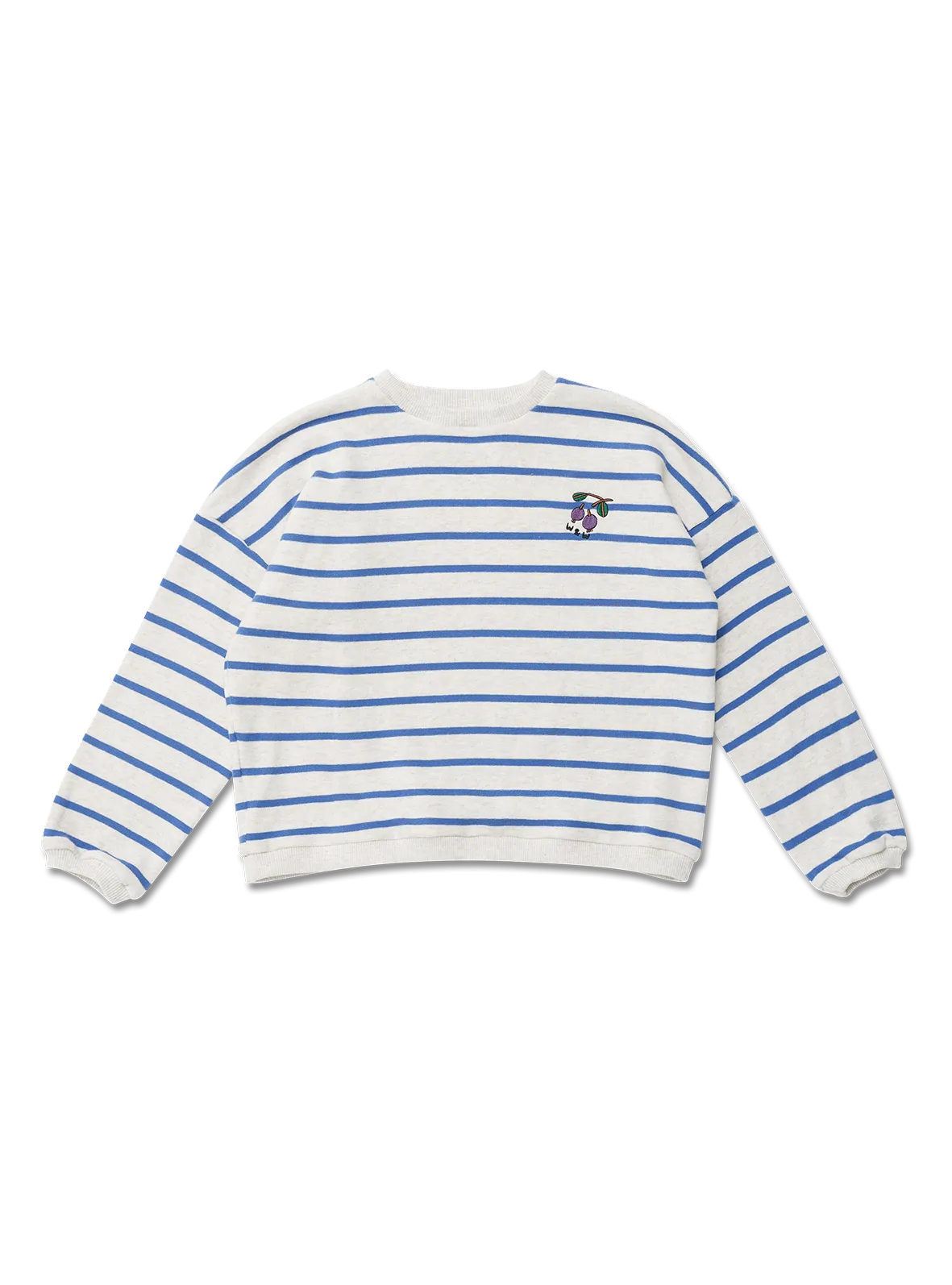 Striped Cherry Sweatshirt