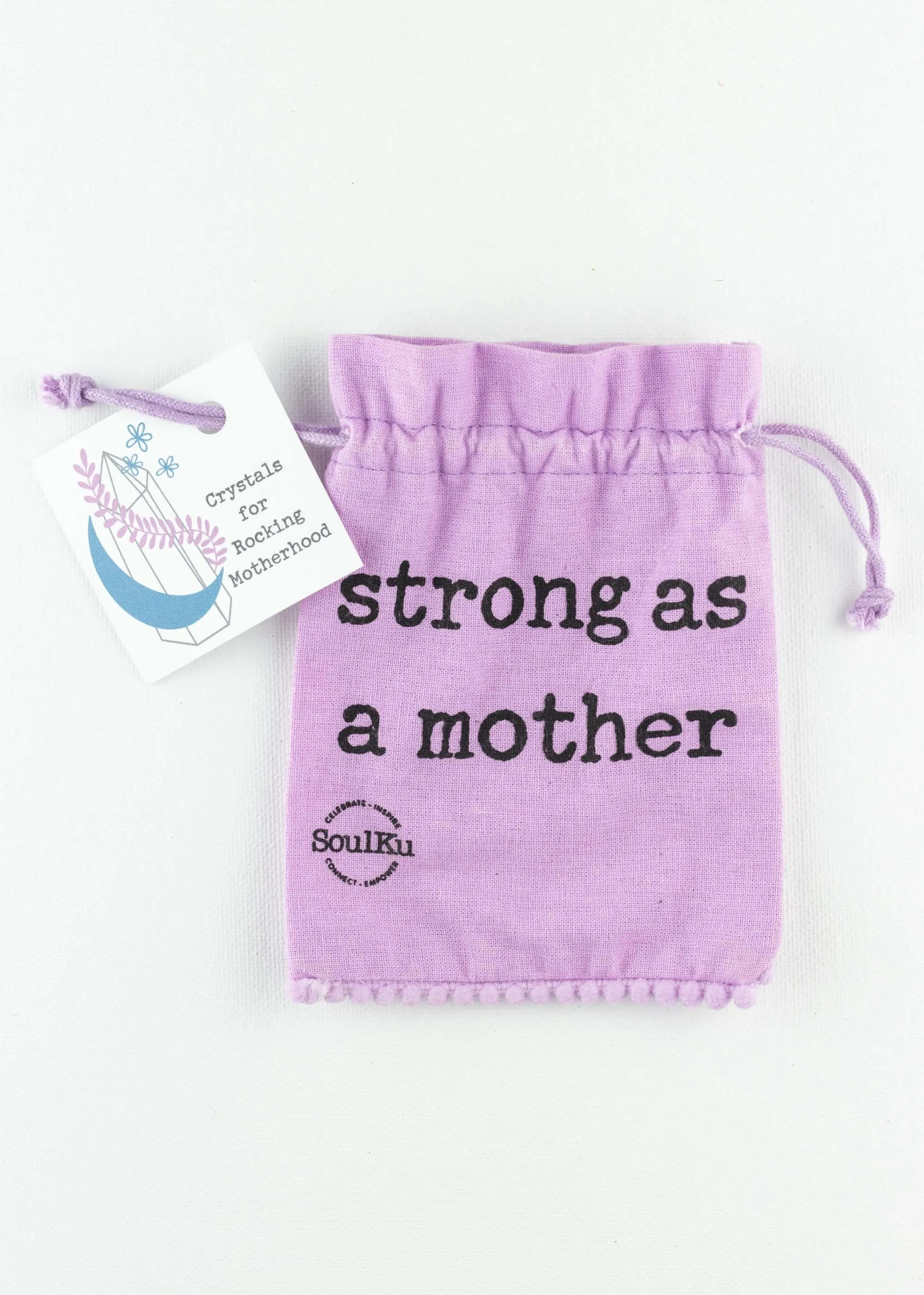 Motherly Strength Gem Pouch