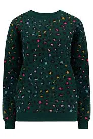 Green Rainbown Leopard Sugarhill Noah Sweatshirt