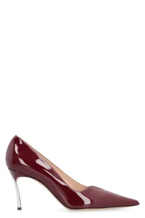 SUPERBLADE PATENT LEATHER PUMPS