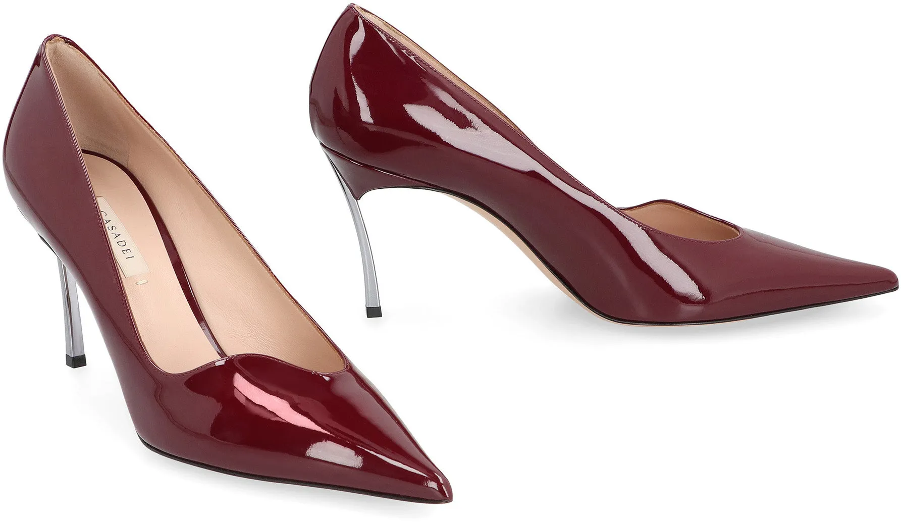 SUPERBLADE PATENT LEATHER PUMPS