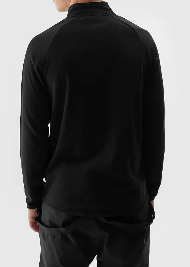 sweatshirt 4F 4FWAW24UFLEM044 - 21S/Black - men´s