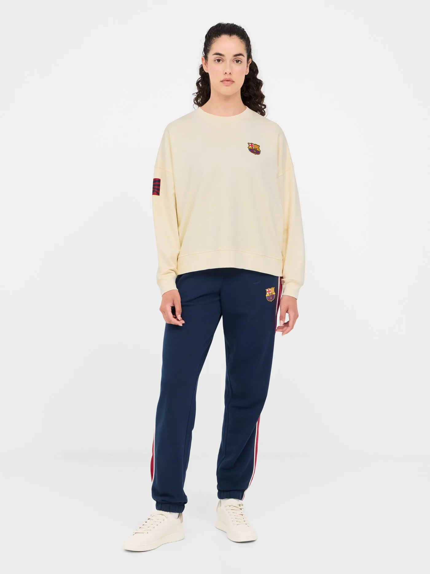 Woman beige Bara Sweatshirt