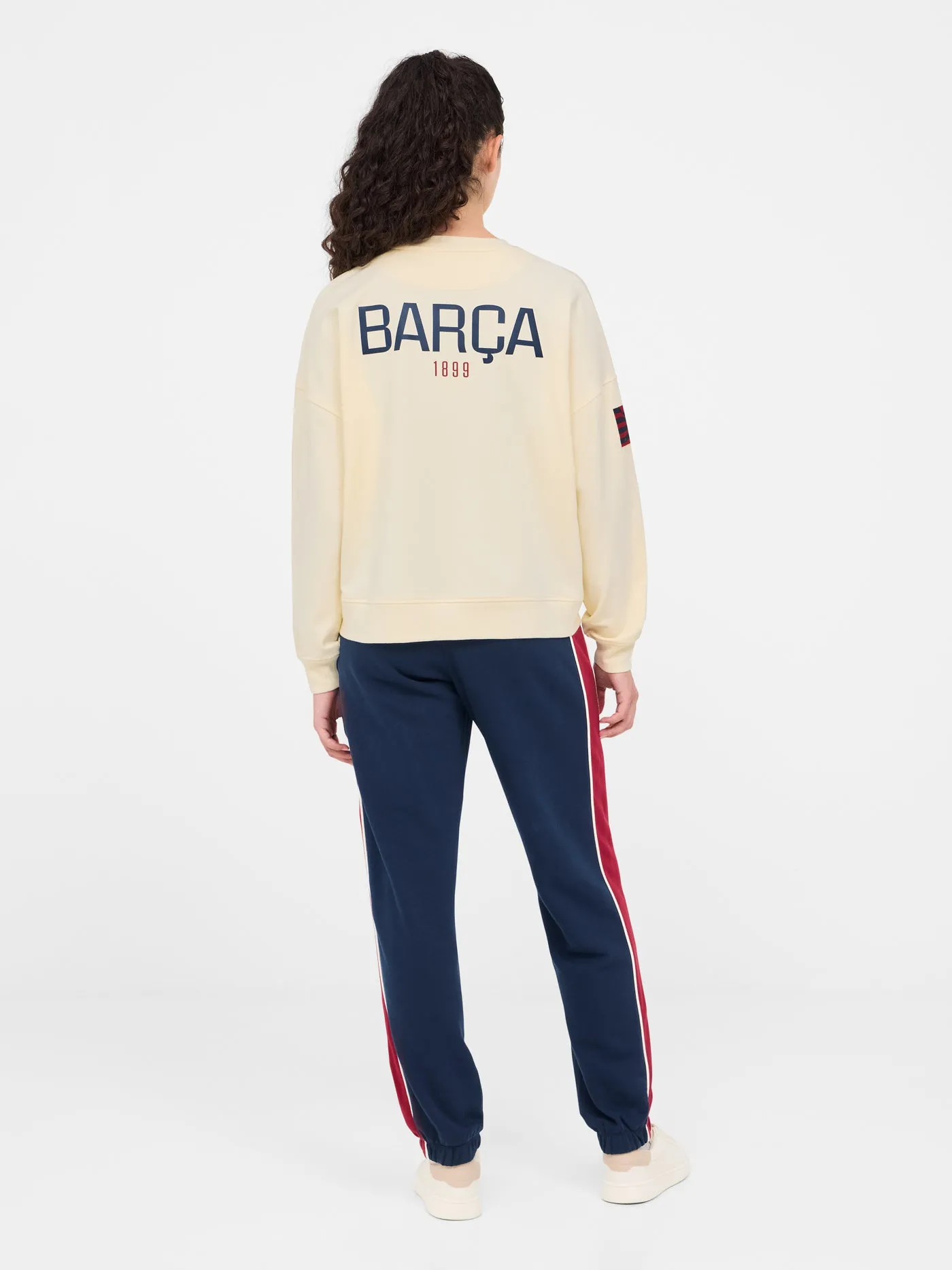 Woman beige Bara Sweatshirt