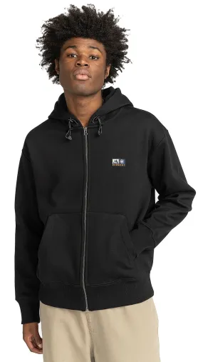 sweatshirt Element Rain Cornell Zip - Flint Black - men´s