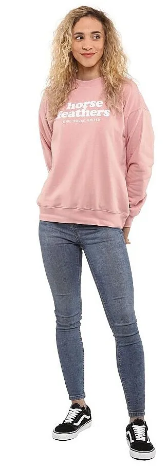 sweatshirt Horsefeathers Noe - Dusty Pink - women´s