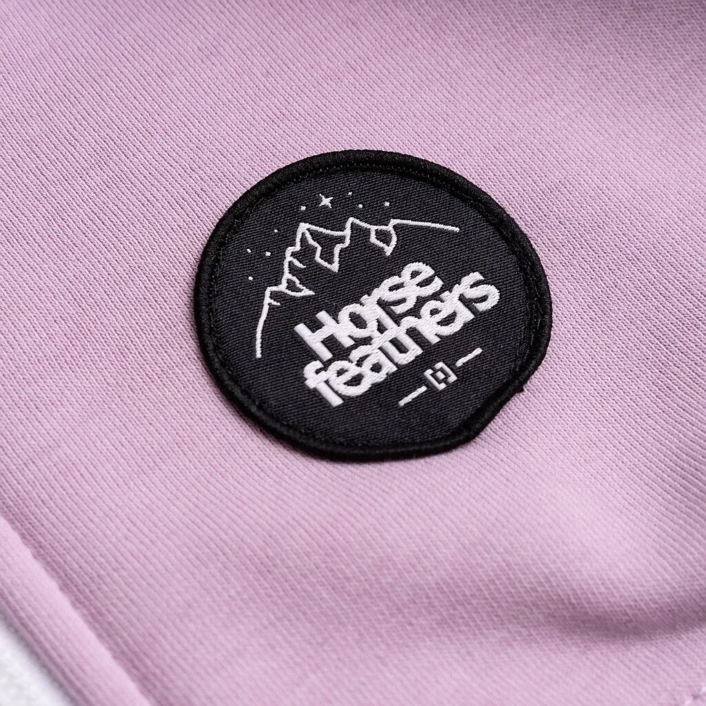 sweatshirt Horsefeathers Olive Zip - Lilac - girl´s