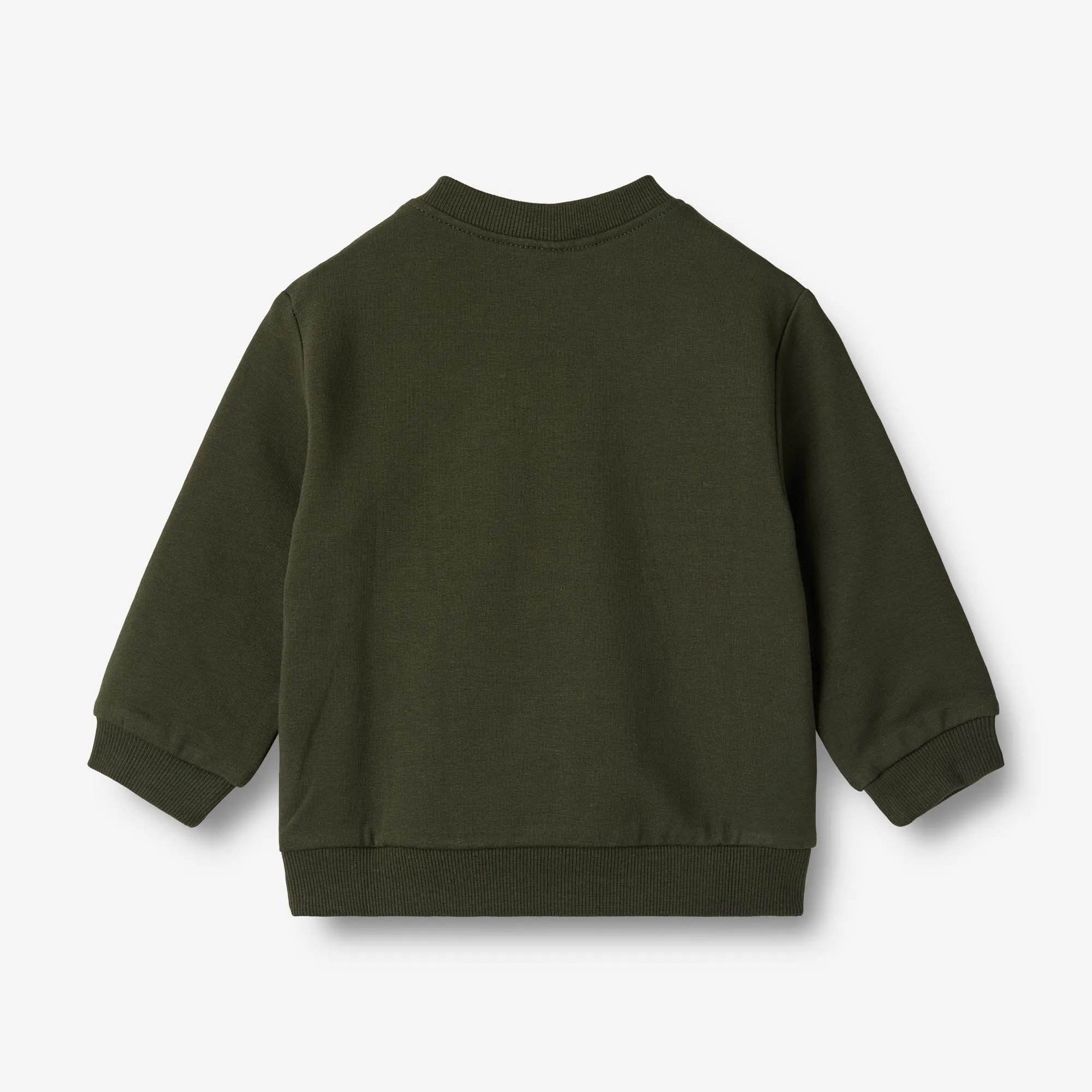 Sweatshirt Space Embroidery | Baby - deep forest