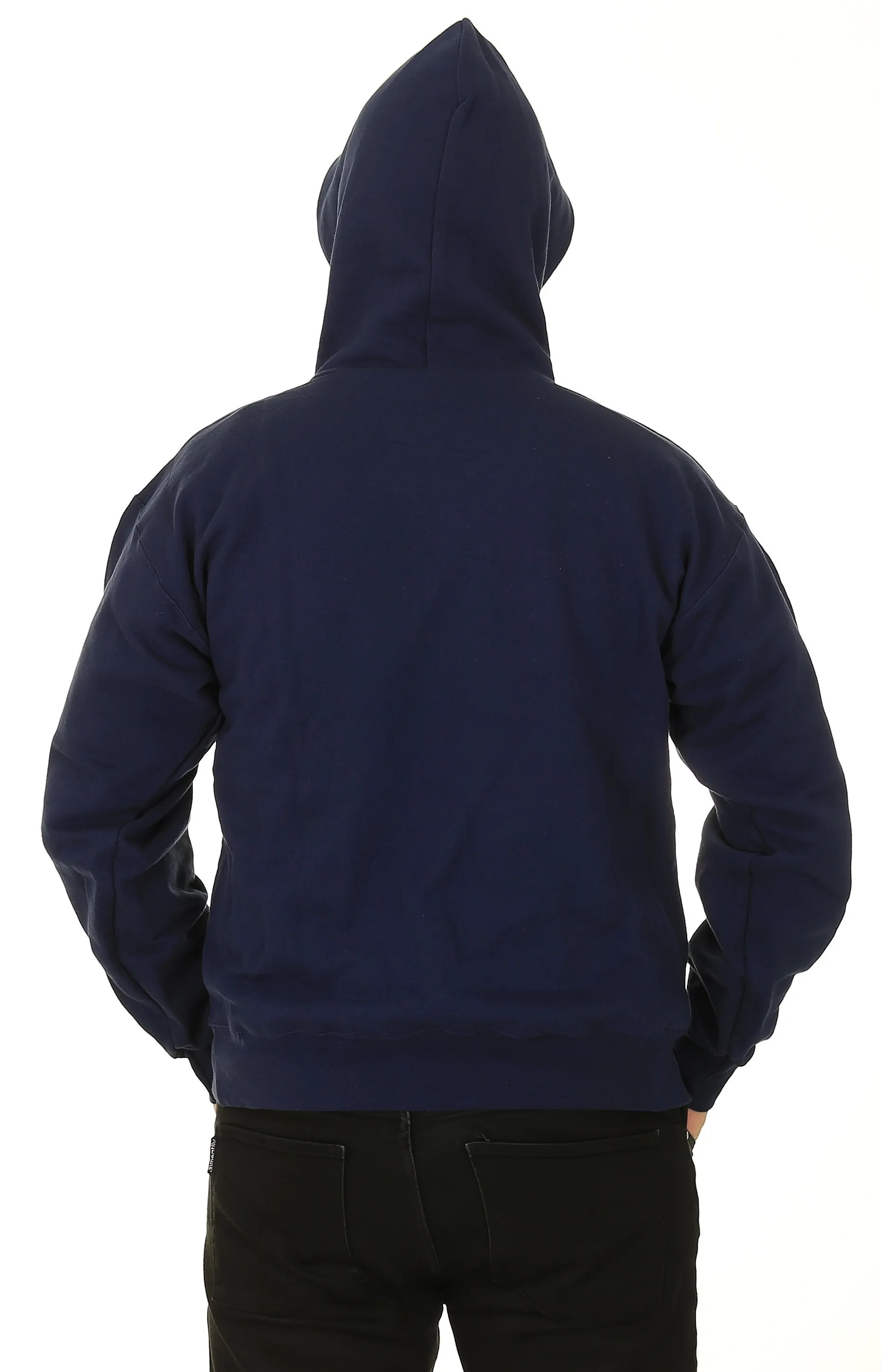 sweatshirt Thrasher Inferno Hood - Navy Blue - men´s