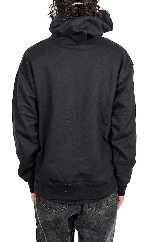 sweatshirt Thrasher Outlined Hood - Black/Orange - men´s